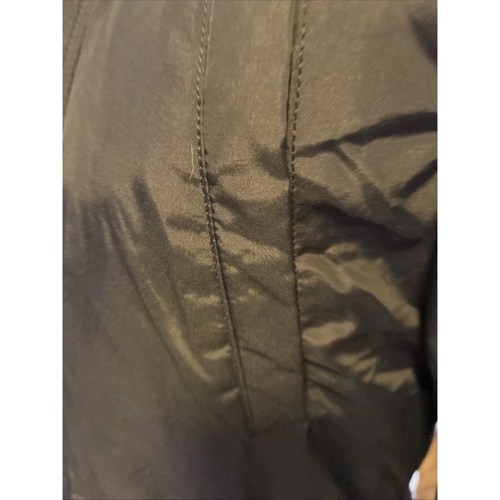 H&M Girls Parka Sz  11-12 Y With Removable Fur Trimmed Hat.‎ Fits Like Ladies S.